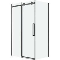 Grossman Classic 110x100x195 120.K33.04.1110.42.00 (графит сатин/стекло прозрачное) Image #1