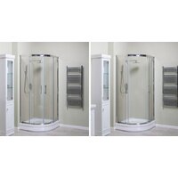 Aquanet Delta NPE2142 100x100 (прозрачное стекло) Image #2