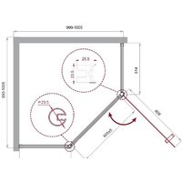 BelBagno UNO-195-P-1-100-C-NERO Image #3