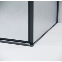 Grossman Galaxy 110x80x195 120.K33.01.1180.21.02 (черный матовый/шиншилла стекло) Image #5