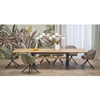 Halmar Henry раскладной 180-300/100/75 (натуральный/черный) Image #2