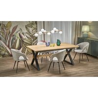 Halmar Henry раскладной 180-300/100/75 (натуральный/черный)