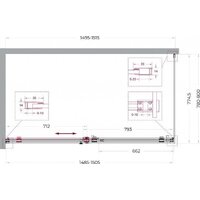 BelBagno SOFT_CLOSE-2-AH-1-150/80-C-GM Image #8