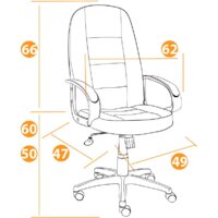 TetChair СH-747 (флок, серый) Image #12