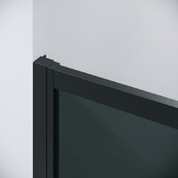 Grossman Cosmo 130x80x195 120.K33.02.1380.21.10 (черный матовый/тонированное стекло) Image #4