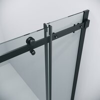 Grossman Classic 90x90x195 300.K33.04.9090.21.00 (черный матовый/прозрачное стекло) Image #5