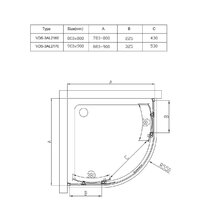 Vincea Alpha VSQ-3AL800MT (хром/текстурное) Image #9