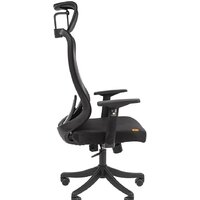 CHAIRMAN CH563 (черный пластик/черный) Image #3