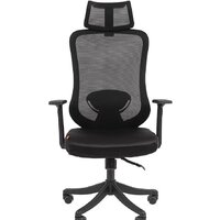 CHAIRMAN CH563 (черный пластик/черный) Image #2