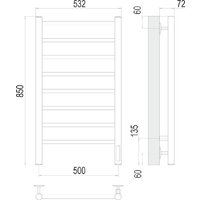 TERMINUS Классик П8 500х850 (сатин, Quick Touch) Image #3