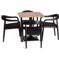 TetChair Baldur (дерево вяз/ткань лен, черный/черный лен) Image #11