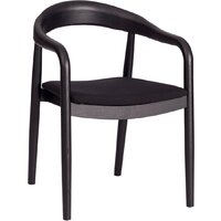 TetChair Baldur (дерево вяз/ткань лен, черный/черный лен)