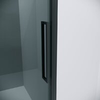 Grossman Cosmo 130x90x195 120.K33.02.1390.21.10 (черный матовый/тонированное стекло) Image #5