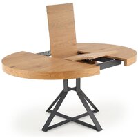 Halmar Mercy 120-160/120 (дуб золотой/черный) Image #3