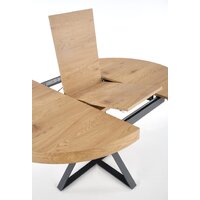 Halmar Mercy 120-160/120 (дуб золотой/черный) Image #6