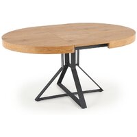 Halmar Mercy 120-160/120 (дуб золотой/черный) Image #2