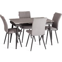 TetChair Балморал 120+40x80x75 (серый/черный) Image #14