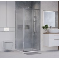 Niagara 90x100x195 NG-65-9CH-CH100-34 (хром/шиншилла стекло) Image #8