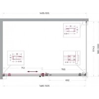 BelBagno SOFT_CLOSE-2-AH-1-150/100-C-Cr Image #6