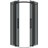 Grossman Classic 90x90x195 301.K33.04.9090.21.10 (черный матовый/тонированное стекло) Image #2