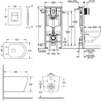 Lauter Sulzdorf + GROHE Solido 38811KF0 (белый с микролифтом) Image #20
