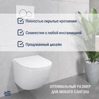 Lauter Sulzdorf + GROHE Solido 38811KF0 (белый с микролифтом) Image #6