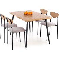 Halmar Dicky (натуральный/черный/серый)