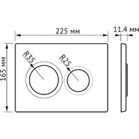 Berges Wasserhaus Vita Rimless 043377 (с сиденьем) Image #11