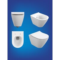 Cersanit City Smart CO DPL EO Slim + Vector 68305 (с кнопкой Estetica черный матовый) Image #12