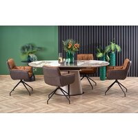 Halmar Robinson (бежевый мрамор/капучино/черный) Image #2