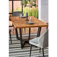 Halmar Massive 160-250/90 (дуб светлый/черный) Image #15