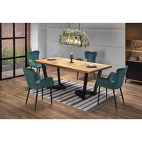 Halmar Massive 160-250/90 (дуб светлый/черный) Image #12