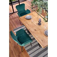 Halmar Massive 160-250/90 (дуб светлый/черный) Image #17