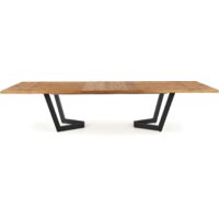 Halmar Massive 160-250/90 (дуб светлый/черный) Image #5