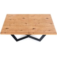 Halmar Massive 160-250/90 (дуб светлый/черный) Image #8