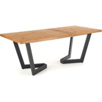 Halmar Massive 160-250/90 (дуб светлый/черный) Image #6