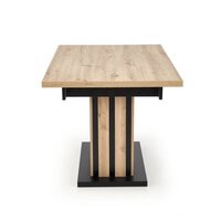 Halmar Lamello раскладной 160-210/90 (дуб артизан/черный) Image #9