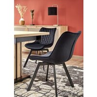 Halmar Lamello раскладной 160-210/90 (дуб артизан/черный) Image #7