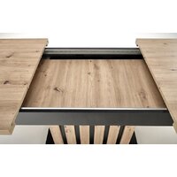 Halmar Lamello раскладной 160-210/90 (дуб артизан/черный) Image #14