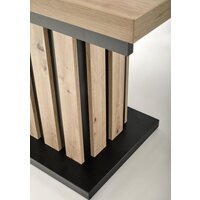 Halmar Lamello раскладной 160-210/90 (дуб артизан/черный) Image #12