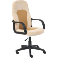 TetChair Parma (флок бежевый 7/ткань бронзовый TW-21)