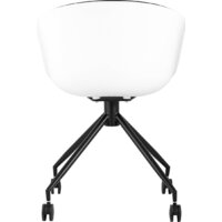Stool Group Libra SL-7040ZB (пластик белый/экокожа черный) Image #6