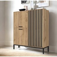 Halmar Lamino KM-2 (дуб крафт/черный) Image #2