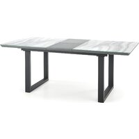 Halmar Marley 160-200/90 (белый мрамор/черный) Image #5