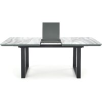 Halmar Marley 160-200/90 (белый мрамор/черный) Image #4