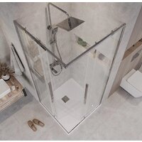 Grossman Galaxy 90x80x195 300.K33.01.9080.10.00 (хром/прозрачное стекло) Image #10