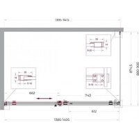 BelBagno SOFT_CLOSE-2-AH-1-140/90-C-Cr Image #6