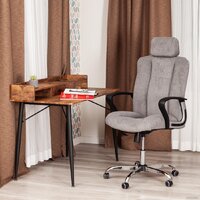 TetChair Oxford хром/флок (серый) Image #16