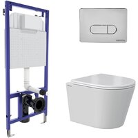 Berges Wasserhaus Vita Rimless 043375 (с сиденьем) Image #1