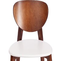 TetChair Diamante жесткое сиденье (бук/коричневый/белый) Image #6